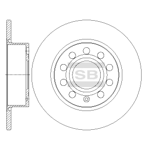 SANGSIN BRAKE SD5406