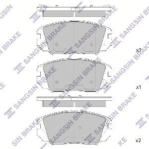 SANGSIN BRAKE SP1182