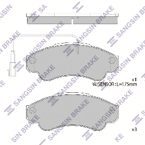 SANGSIN BRAKE SP4033