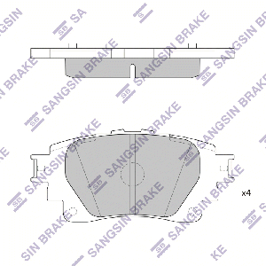 SANGSIN BRAKE SP4341