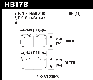 HAWK HB178F564