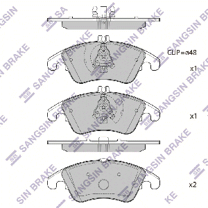SANGSIN BRAKE SP2292
