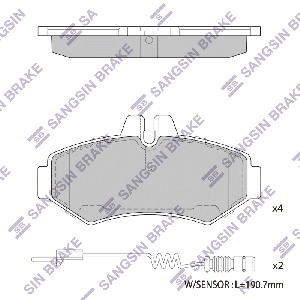 SANGSIN BRAKE SP1278