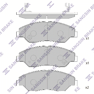 SANGSIN BRAKE SP1118