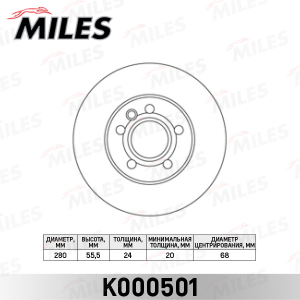MILES K000501