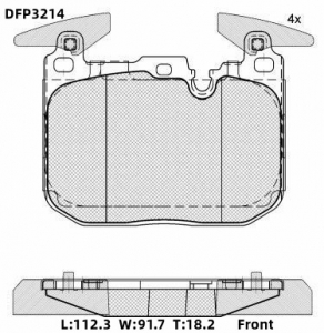 DOUBLE FORCE DFP3214