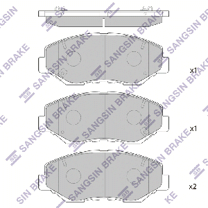 SANGSIN BRAKE SP1237