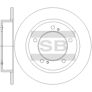SANGSIN BRAKE SD4818