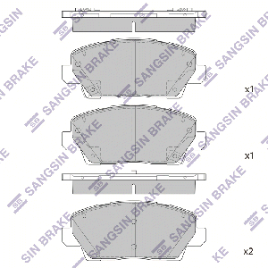 SANGSIN BRAKE SP1982
