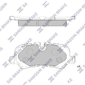 SANGSIN BRAKE SP2240