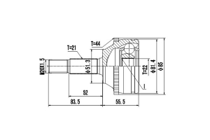 DYNAMATRIX DCV850043