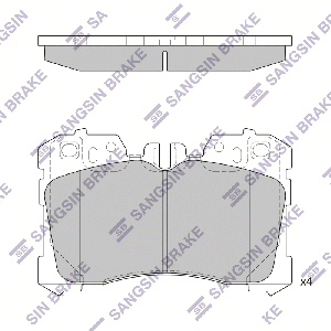 SANGSIN BRAKE SP1496