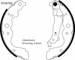 DOUBLE FORCE DFS8768