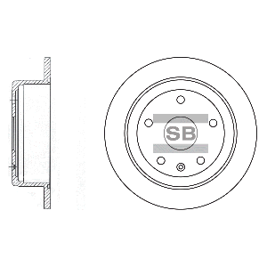 SANGSIN BRAKE SD3022