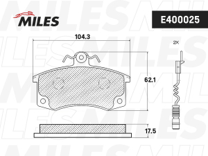 MILES E400025
