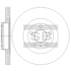 SANGSIN BRAKE SD5533