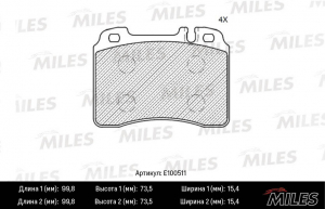 MILES E100511