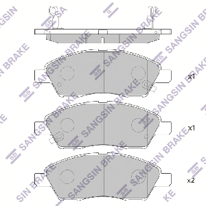 SANGSIN BRAKE SP2084
