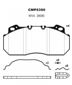CAMPAR AUTOPARTS CMP5390