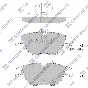 SANGSIN BRAKE SP1707