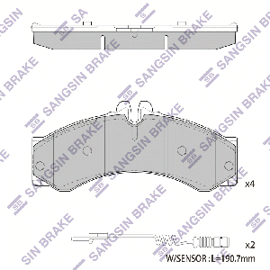 SANGSIN BRAKE SP1277