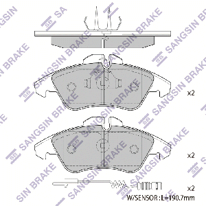 SANGSIN BRAKE SP1273