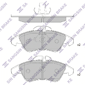 SANGSIN BRAKE SP1273A