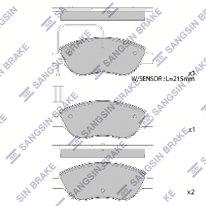 SANGSIN BRAKE SP4083