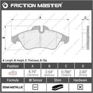 FRICTION MASTER MKD1177