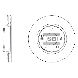 SANGSIN BRAKE SD1040