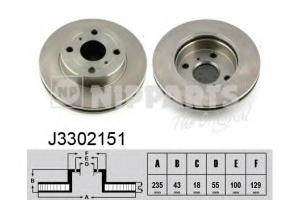NIPPARTS J3302151