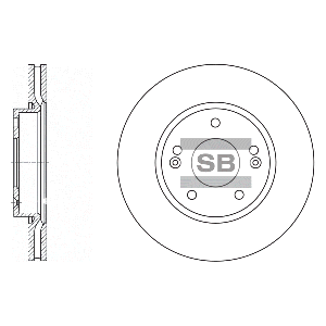 SANGSIN BRAKE SD1036