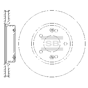 SANGSIN BRAKE SD1074