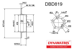 DYNAMATRIX DBD819