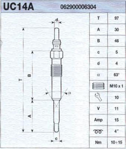 MAGNETI MARELLI 062900006304