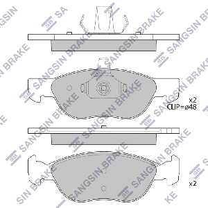 SANGSIN BRAKE SP4185
