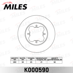 MILES K000590