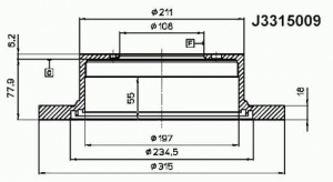 NIPPARTS J3315009
