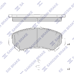 SANGSIN BRAKE SP4436