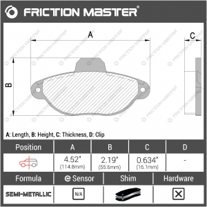 FRICTION MASTER MKD1619