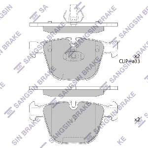 SANGSIN BRAKE SP2164