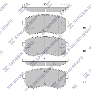 SANGSIN BRAKE SP1189