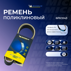 MICHELIN 6PK1043