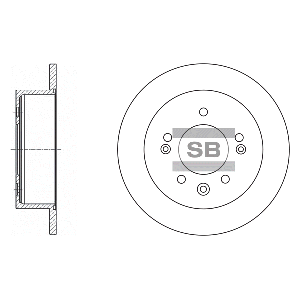 SANGSIN BRAKE SD1020