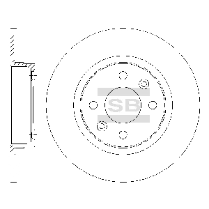 SANGSIN BRAKE SD3049