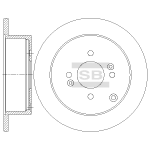 SANGSIN BRAKE SD1080