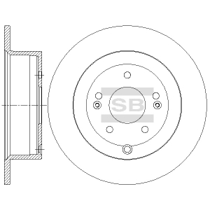 SANGSIN BRAKE SD1082