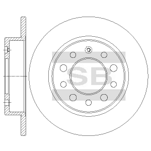 SANGSIN BRAKE SD1083