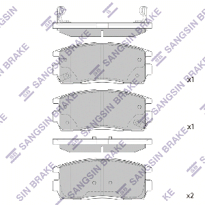SANGSIN BRAKE SP1205