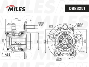 MILES DB83251